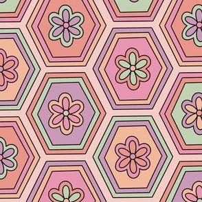 Hexagon Flowers