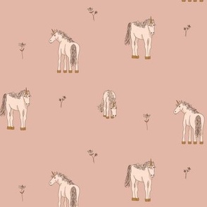 tiny unicorn-mauve