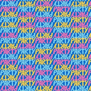 Party Time Text_ Blue