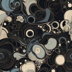 Modern Abstract Swirls ATL_593