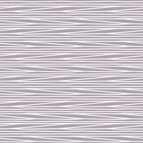 Medium Scale // Halloween Mummy Bandage Gauze Stripes on Lavender Lilac Purple