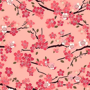 Horizontal Cherry Blossoms ATL_627