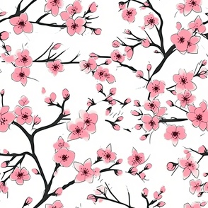 Cherry Blossoms & Buds  ATL_639