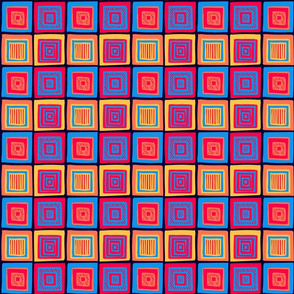 Summer Tribal Squares by Cheerful Madness!!