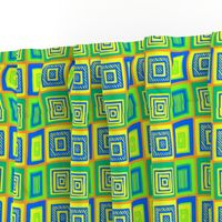 Citrus Tribal Squares by Cheerful Madness!!