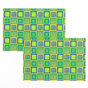 Citrus Tribal Squares by Cheerful Madness!!