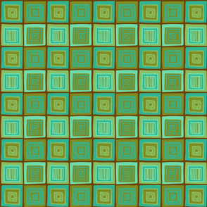 Crepuscular Forest Tribal Squares by Cheerful Madness!!