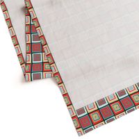 Stormy Red Tribal Squares by Cheerful Madness!!