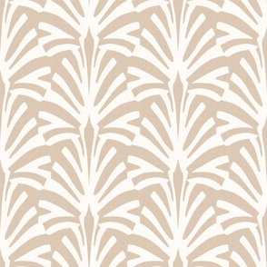 neutral beige ivory large 12 wallpaper scale by Pippa Shaw