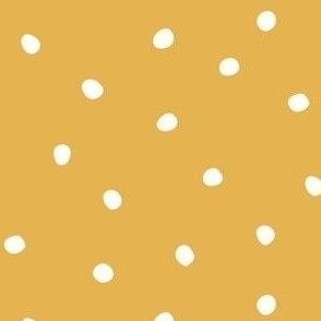 Sunray Yellow Polka Dots - Magical Meadow