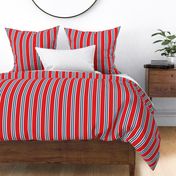 beach stripes - red and navy