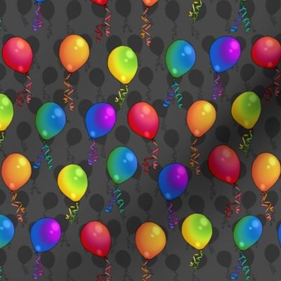 Party Balloons (Dark small scale)  