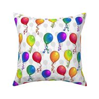 Party Balloons (White) 