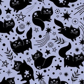 Starry Black Cats