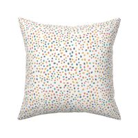its christmas dots pastel on white