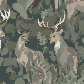 Camouflage Deer