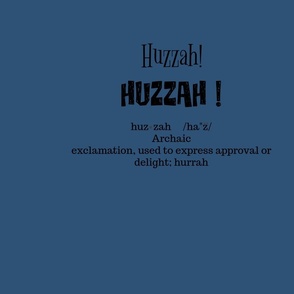 def. of huzzah-blue