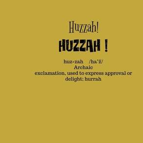 def. of huzzah-gold