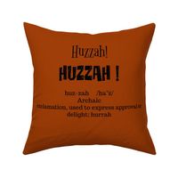 def. of huzzah-red orange 