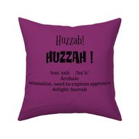 def. of huzzah-red violet 