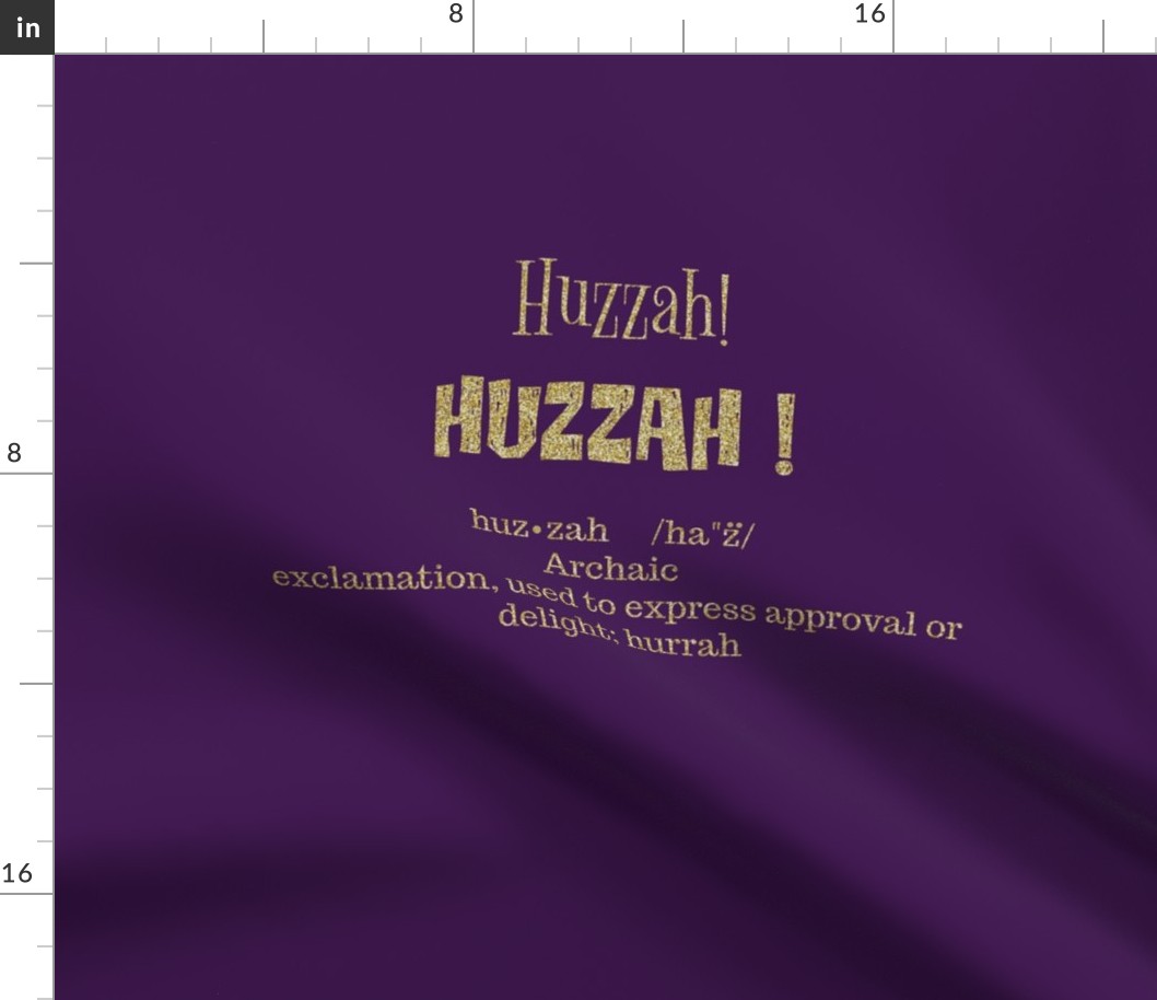 def. of huzzah-violet 2