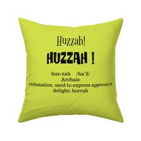 def. of huzzah-yellow green