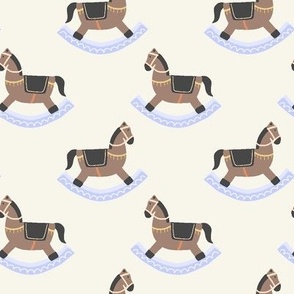 Toy Horse in Cream x Pastel Nutcracker Collection