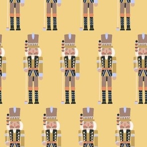 Nutcrackers in Yellow x Pastel Holiday Collection