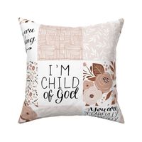 Child of God Patchwork - Floral Cedarwood 