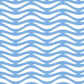waves/blue and white