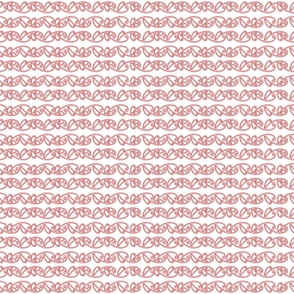 Polynesian Pattern Red Fern
