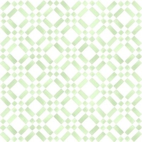 Small Quinlan Soft Green on White