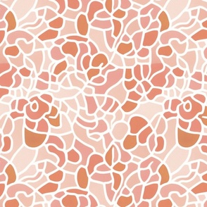 Dusty Pink abstract pattern