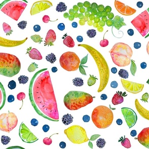 Fruity Party Watercolor 