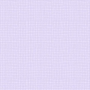 Medium - Lilac net net on pastel lilac