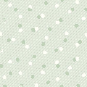 Light Green Polka Dots - Magical Meadow