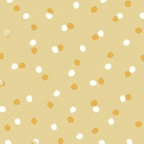 Sunray Yellow Polka Dots - Magical Meadow