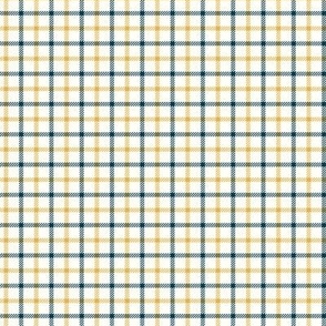 Blue and Yellow Plaid Tartan Check - Magical Meadow