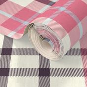 Classic Pink Plaid Brown Accents - Magical Meadow