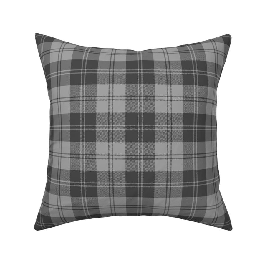 Erskine grey tartan, 4"