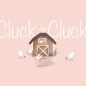Chicken Cluck-Cluck Farm Animal - Pink