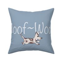 Dog Woof-Woof Farm Animal - Blue