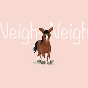 Horse Neigh-Neigh Farm Animal - Pink