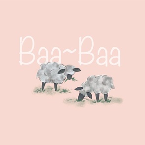 Sheep Baa-Baa Farm Animal - Pink