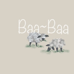 Sheep Baa-Baa Farm Animal - Beige
