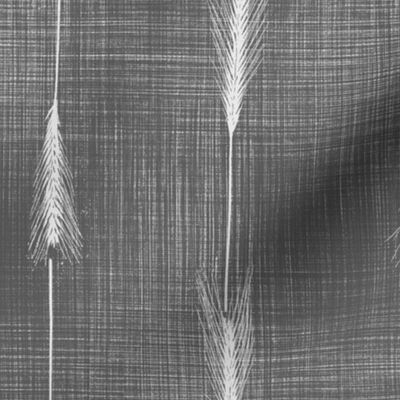 Gray vertical Wheat stripes