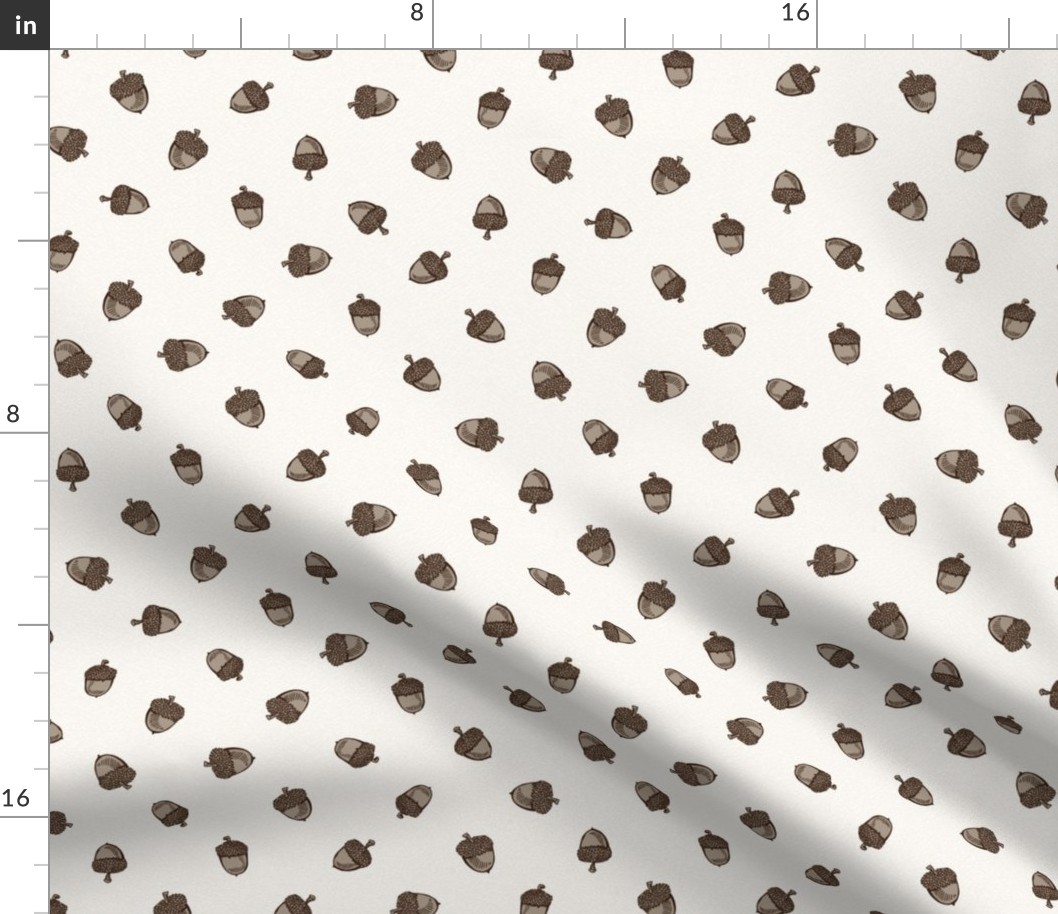 Acorn Dots on Off White