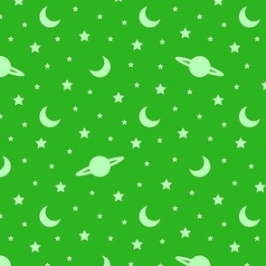 Cosmic Dreams - Bright Green