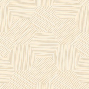 Hexagon Weave in Neutral Cream