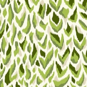 LIME GREEN OMBRE COLOR Art Print